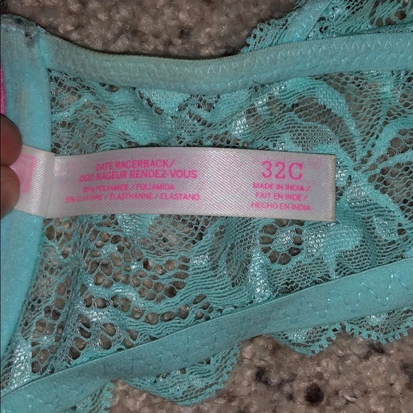 Blue PINK Racerback Bralette - Picture 4 of 4